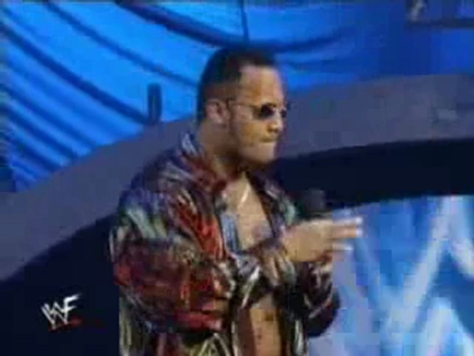 The Rock makes fun of Triple H
