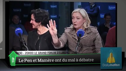 Top Média : Marine Le Pen fait jaser avec son « nananère »