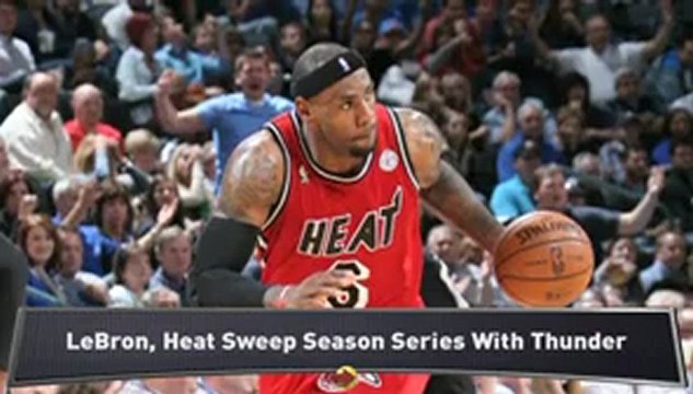 Heat Top Thunder; Clippers Crush Lakers