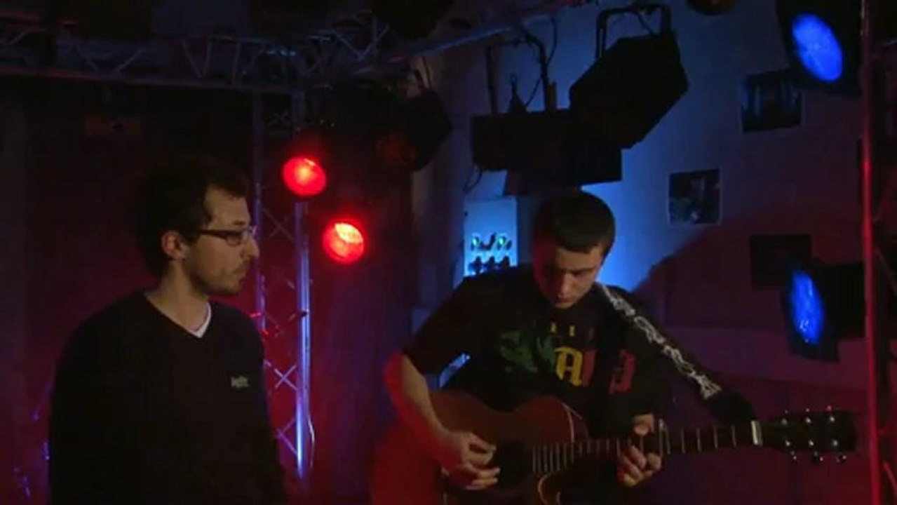 Concert de Jib's éclairé, sonorisé et filmé par la section AVP de Lycée R. Schuman