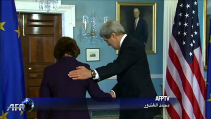 اجواء ودية في وزارة الخارجية الاميركية