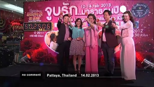 Thailand celebrates Valentines day with a... - no comment