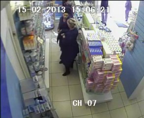 vol dans une pharmacie, comment voler un objet énorme (babycook)