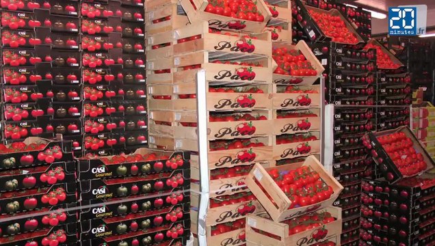 Le panier de légumes de Rungis à votre bureau.