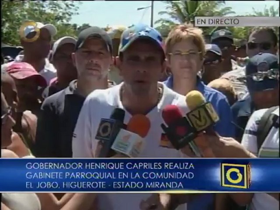 Capriles se refirió a las imágenes del Presidente publicadas hoy por el Gobierno