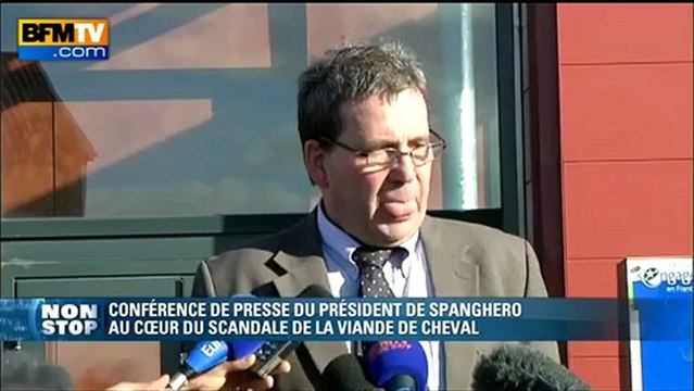 Viande de cheval : le directeur de Spanghero reconnaît une négligence - 15/02