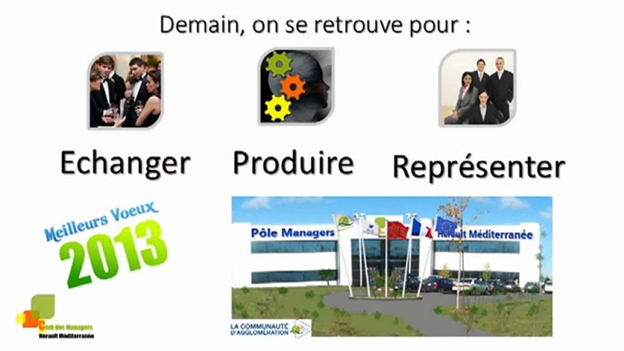 AGDE - 2013 - AGGLO - CAHM - Le Club des Managers Hérault Méditerranée en réunion mensuelle