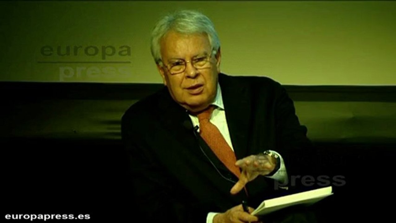 González: "La corrupción es factor de desconfianza"