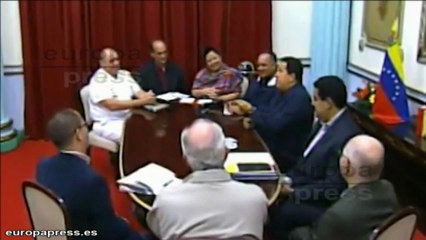 Primeras imágenes de Chávez tras su operación