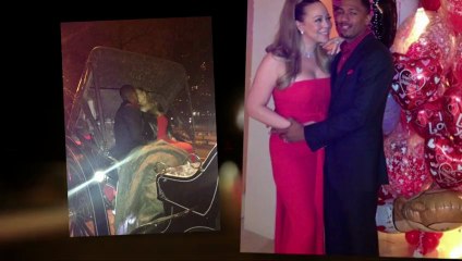 Kim Kardashian montre son bracelet et Mariah Carey prend un bain pour la Saint Valentin