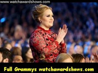 Adele performance 55th Grammys 2013