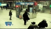 Violente agression au metro belge
