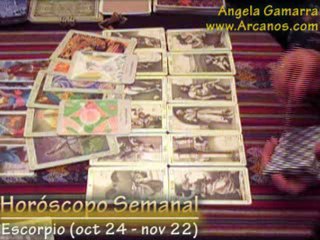 Horoscopo Escorpio del 9 al 15 de agosto 2009 - Lectura del Tarot