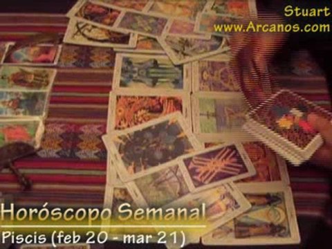 Horoscopo Piscis 4 al 10 de enero 2009 - Tarot