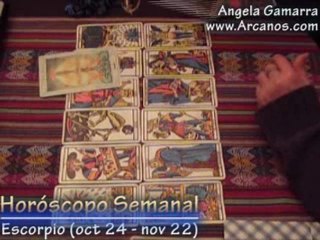 Horoscopo Escorpio 28 setiembre al 4 octubre 2008 - Tarot