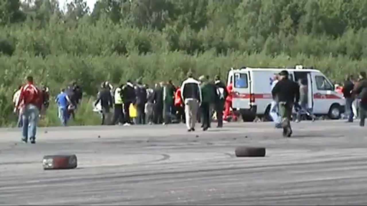 Terrible accident lors d'un drift