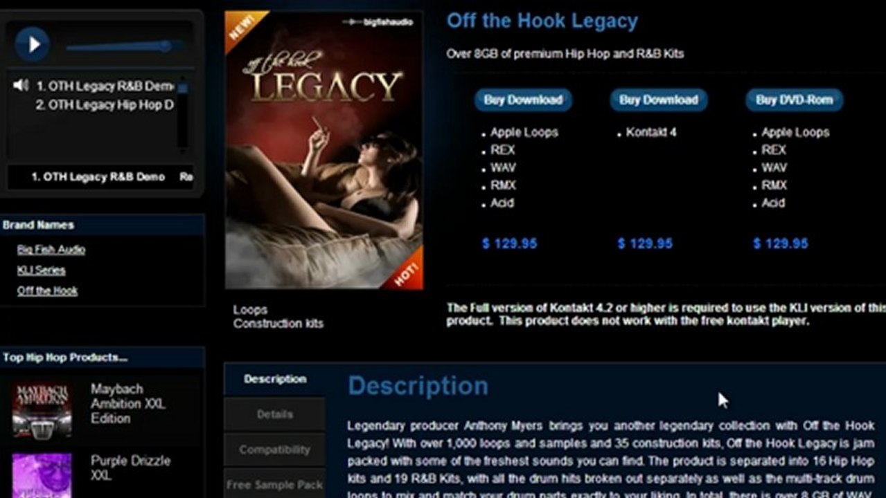 Big Fish Audio Off the Hook Legacy review - SoundsAndGear