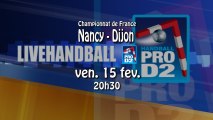 NANCY - DIJON - Handball ProD2