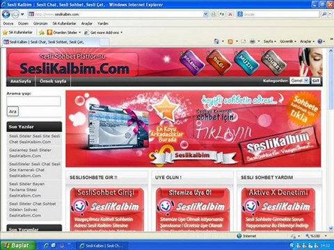 Facesesli.Com Tanıtım Videosu İzLe SilamSesli.Com SesliKalbim.Com