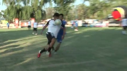 Pedro golazo en partido solidario Carlos Paz - 14 de Febrero
