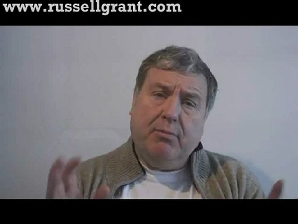 Russell Grant Video Horoscope Scorpio February Saturday 16th 2013 www.russellgrant.com