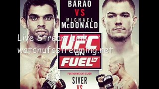 UFC Fight Renan Barao vs Michael McDonald Live Stream