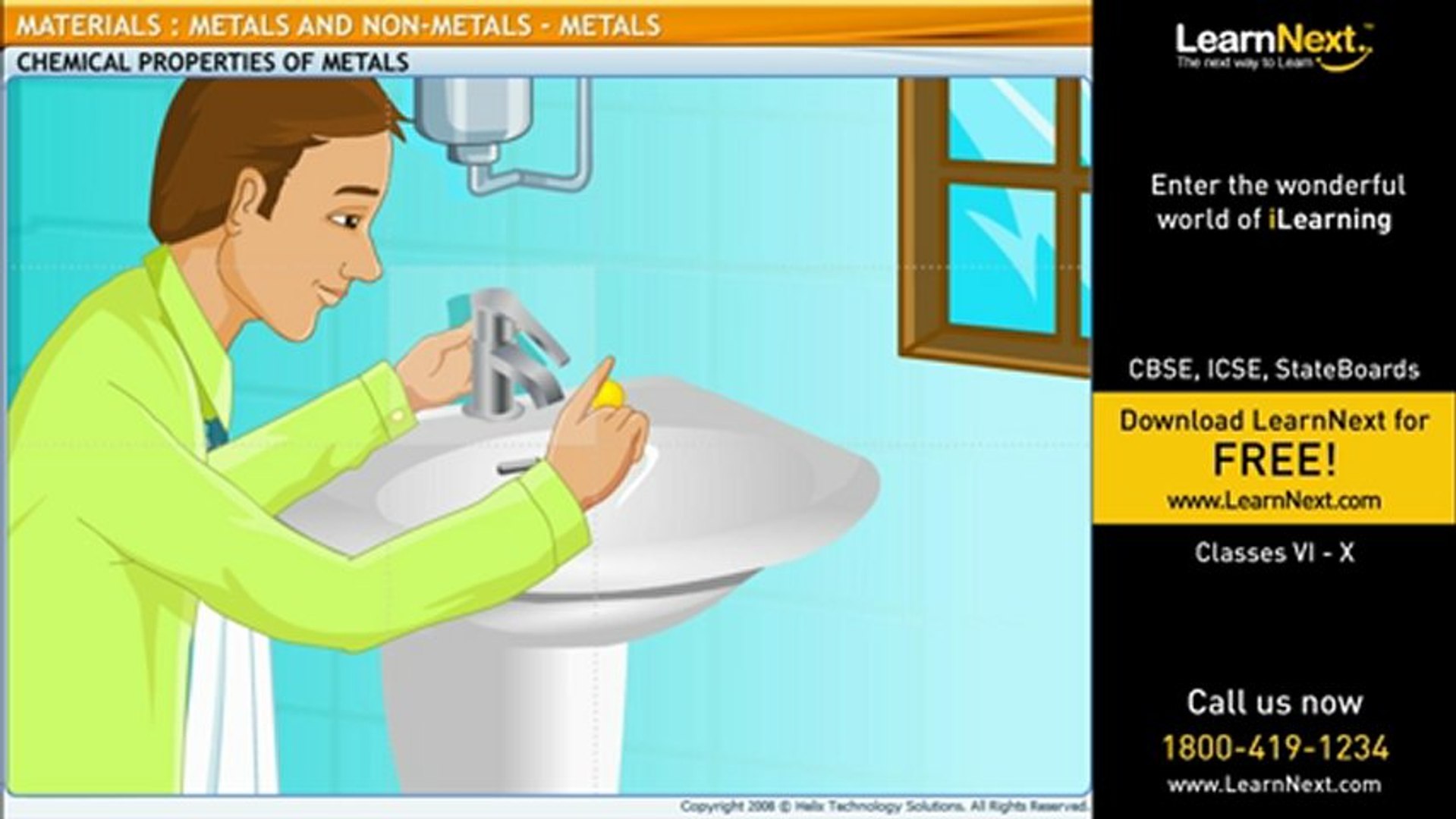 ⁣Class VIII Materials Metals and Non Metals - Metals