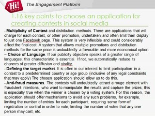 16 key points to choose an application for creating contests in social media