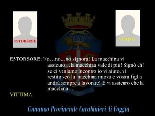 Lucera (FG) - Rubavano le auto e chiedevano denaro alle vittime (15.02.13)