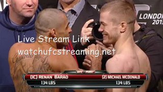 UFC Renan Barao vs Michael McDonald Live
