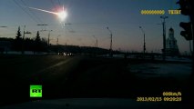 Russian meteor explosion: Spectacular dash cam video of meteorite fireball falling in Urals