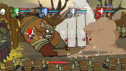 les SAC sur castle crashers