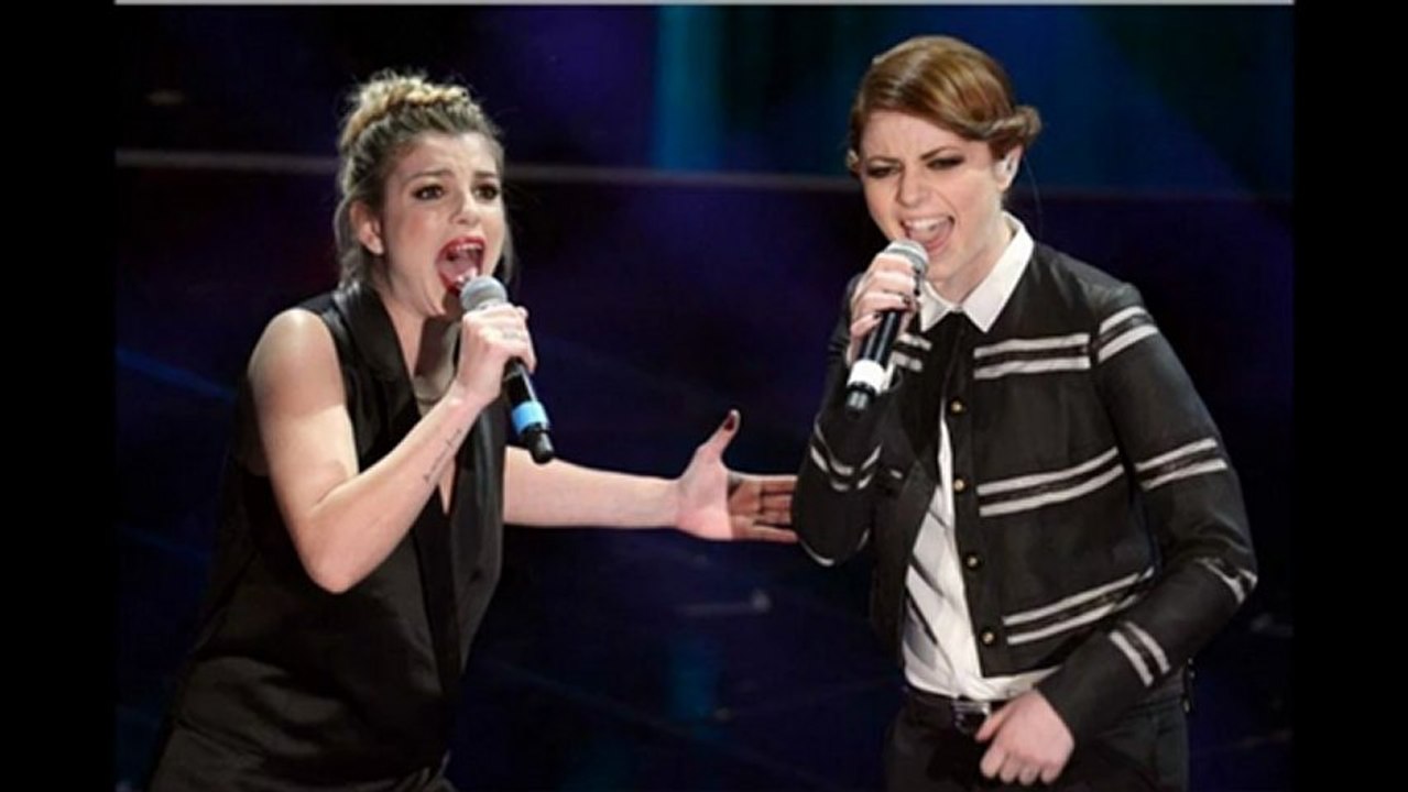 sanremo sory 2013 Emma e Annalisa - Per Elisa
