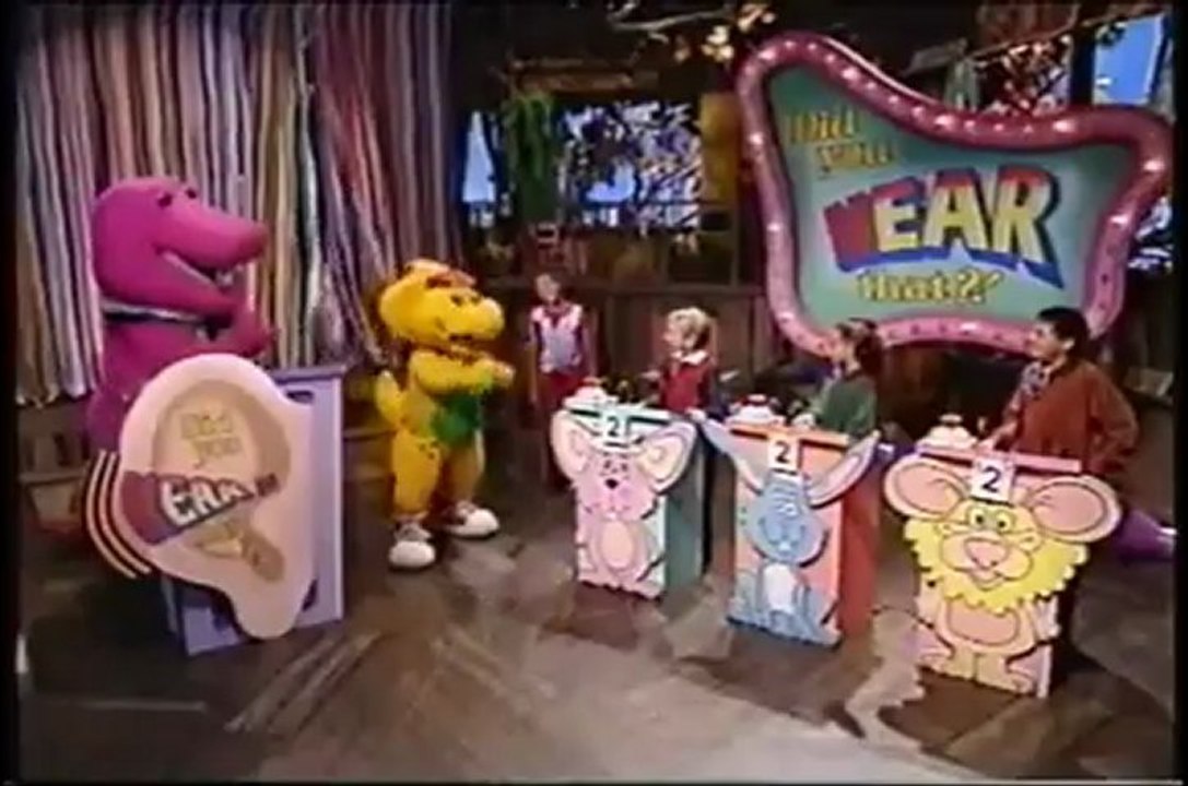 Barney's Sense Sational Day Part 2