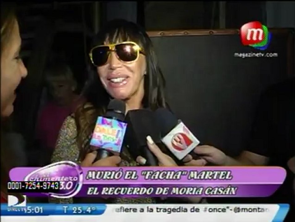 Pronto.com.ar Moria recordó al Facha Martel