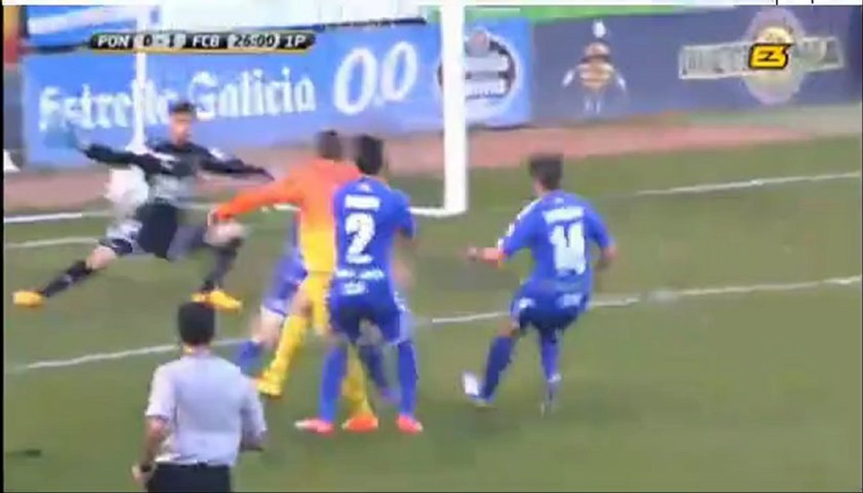 Gol de Deulo vs Ponfe