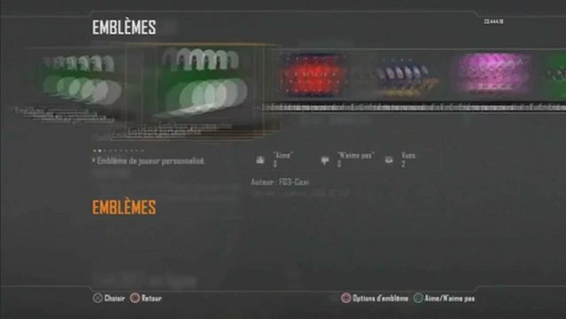 Black Ops 2 - Emblèmes - Yoshi - Tuto Guide