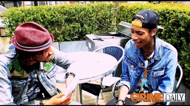 [GRIMEDAILY] WIZ KHALIFA - TULISA, LISTENS TO GHETTS & GETS J SPADES' MIXTAPE!