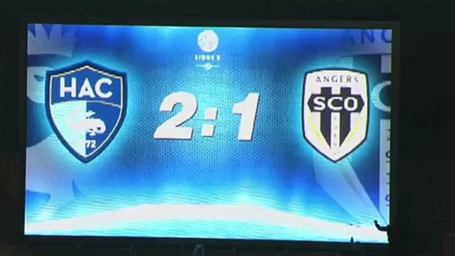 Havre AC (HAC) - Angers SCO (SCO) Le résumé du match (25ème journée) - saison 2012/2013