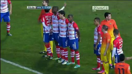 La Liga : Granada vs Barcelona 1-2