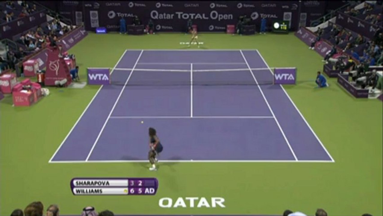 Doha: Williams trifft im Finale auf Azarenka!
