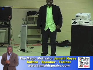 Award Winning Assembly Program speaker Jamahl Keyes.