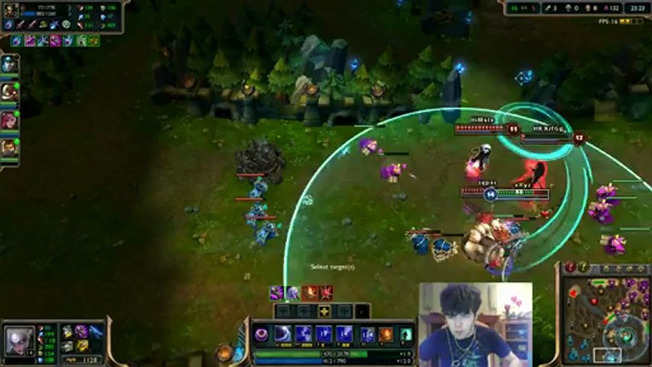 Diana prend une tour et trois kills - League of legends - team-aaa.com