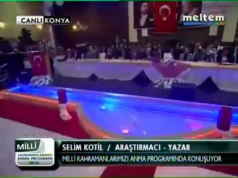 meltem-tv Konya,Selçuk Milli Kahramanlarımızı Anma Programı Selim Kotil 16,02,2013