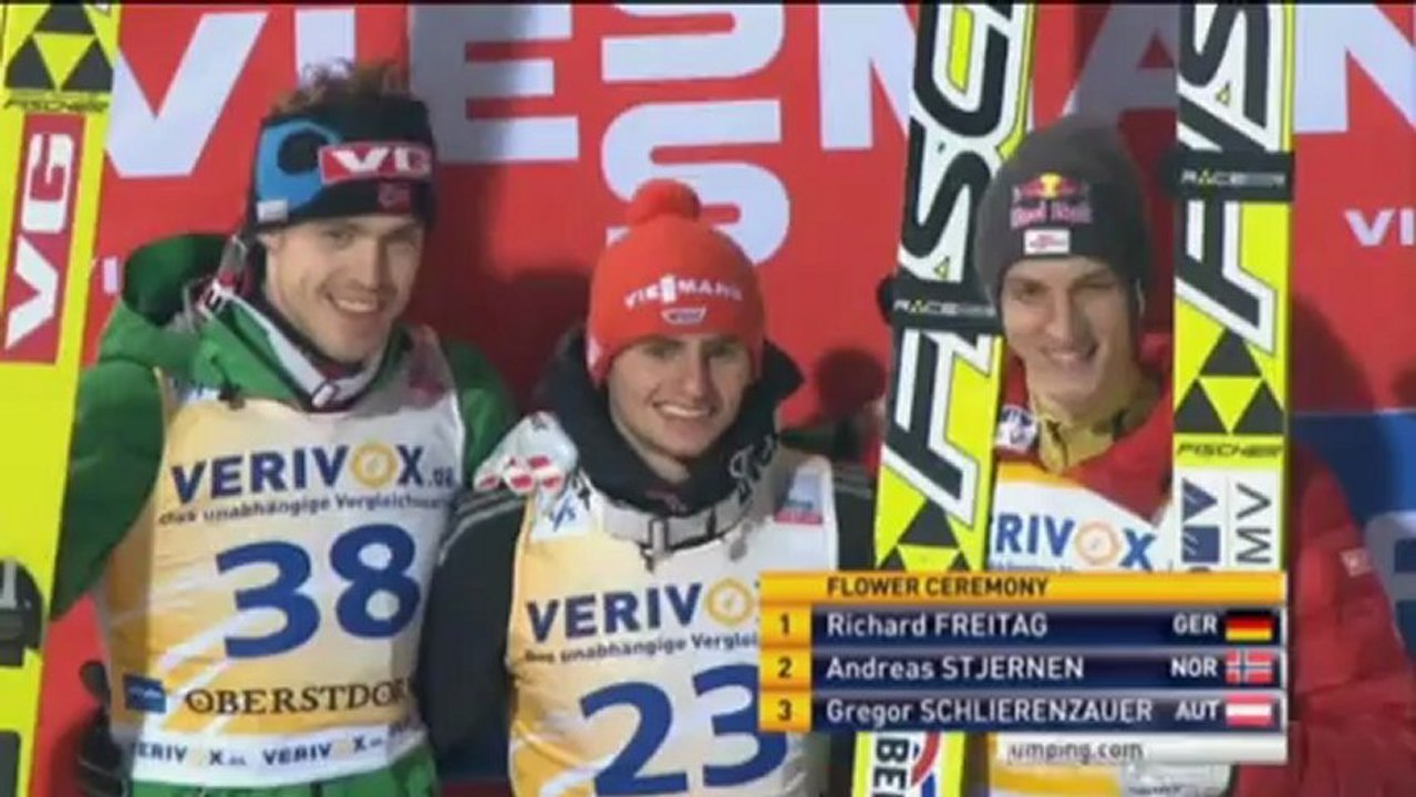 Saltos de Esquí - Freitag gana en Obertsdorf