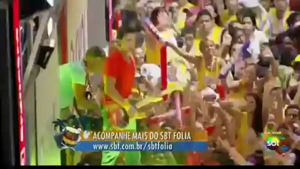 SBT Folia Tuca Fernandes canta Ziriguidum Carnaval 2013