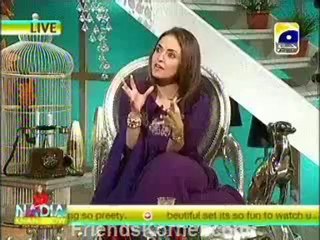Nadia Khan Show - GEO Phir Mazay Se - 16th February 2013 - Part 2/2