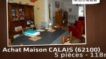 A vendre - maison - CALAIS (62100) - 5 pièces - 118m²