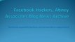 Facebook Hackers, Abney Associates Blog News Archive