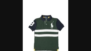 Polo Ralph Lauren  Big Logo Striped Cotton Piquet Polo Fashion Trends 2013 From Fashionjug.com